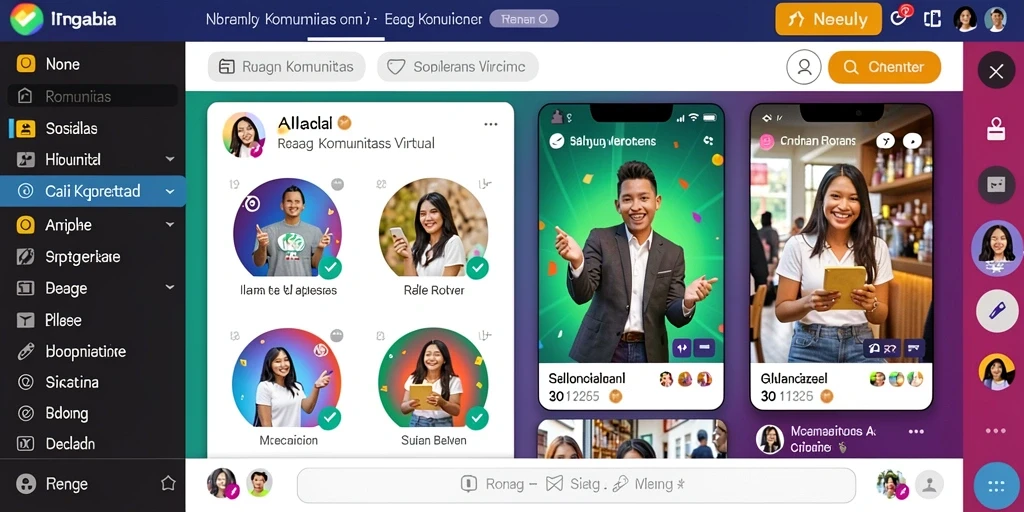 Tampilan antarmuka yang intuitif dan menarik.