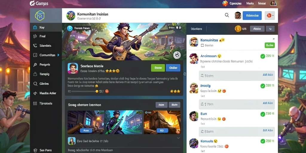 Tampilan antarmuka yang user-friendly dan menarik.