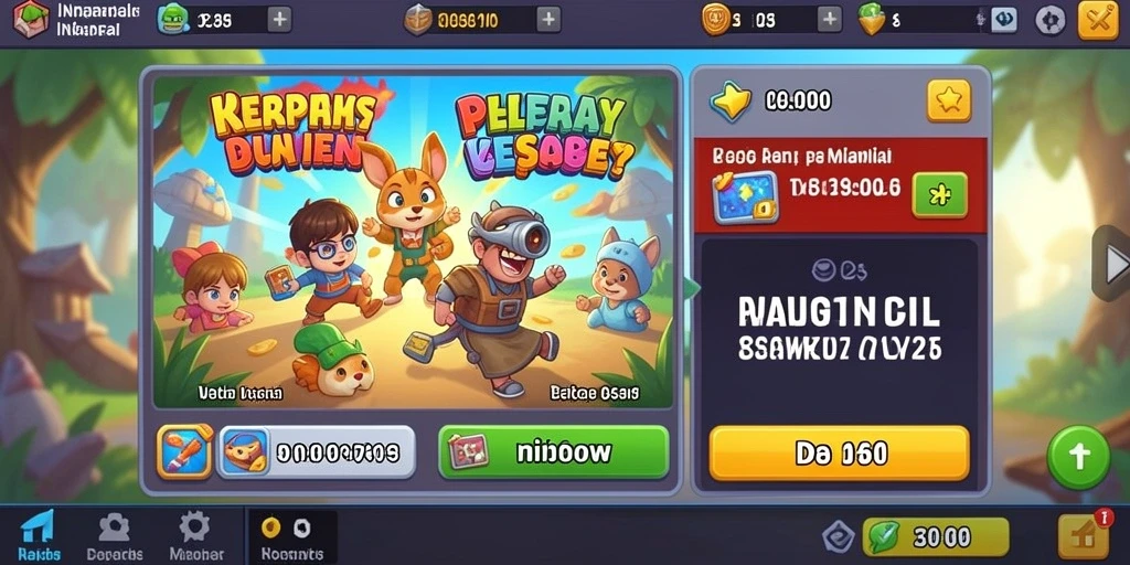 Tampilan antarmuka pengguna yang menarik dan sederhana.