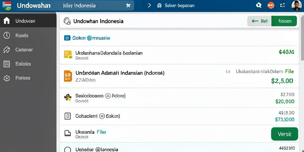 Tampilan awal yang menarik dan penuh warna.