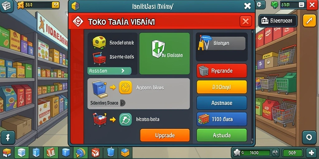 Tampilan awal dengan karakter yang siap beraksi.