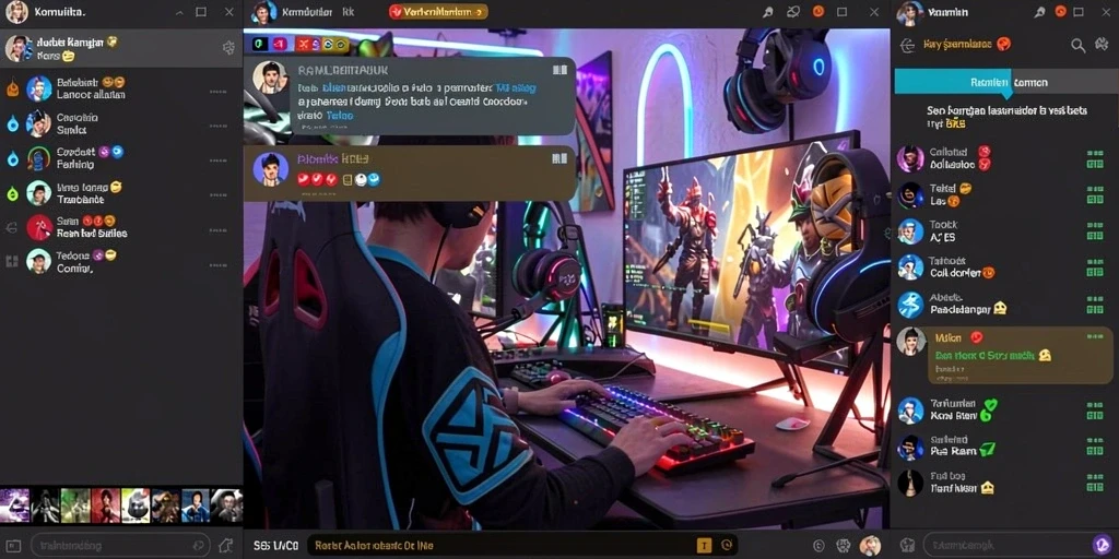 Screenshot menampilkan level pertama yang penuh warna.