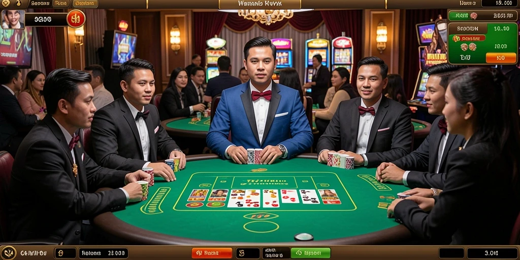 Tampilan level pertama yang memukau dan penuh warna.