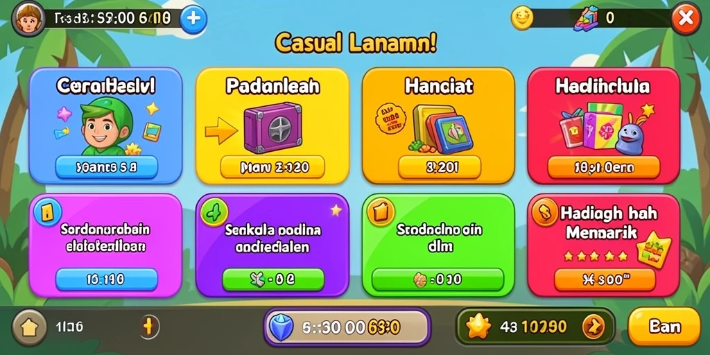 Tampilan antarmuka utama JERUKBET yang menarik.