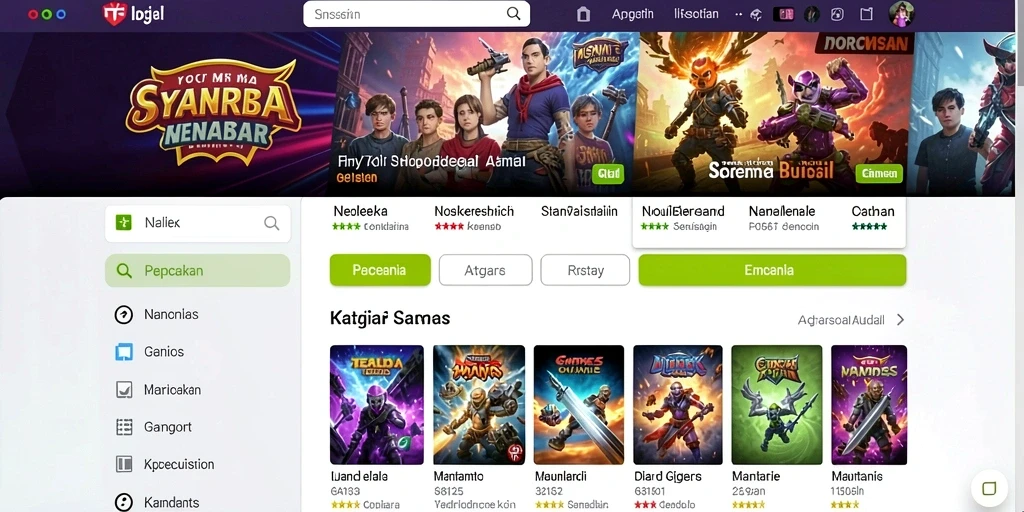 Tampilan antarmuka yang menarik dan mudah digunakan.