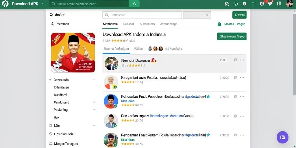 Antarmuka pengguna yang ramah dan menarik.