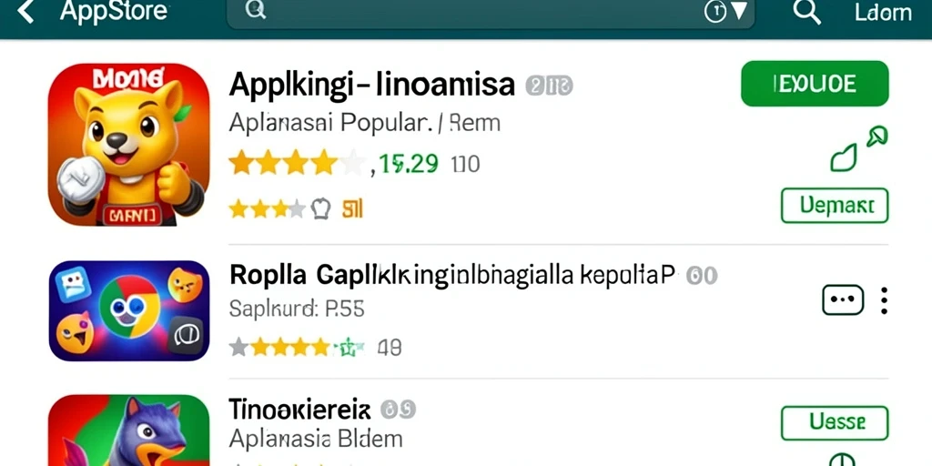 Tampilan antarmuka yang intuitif dan menarik.