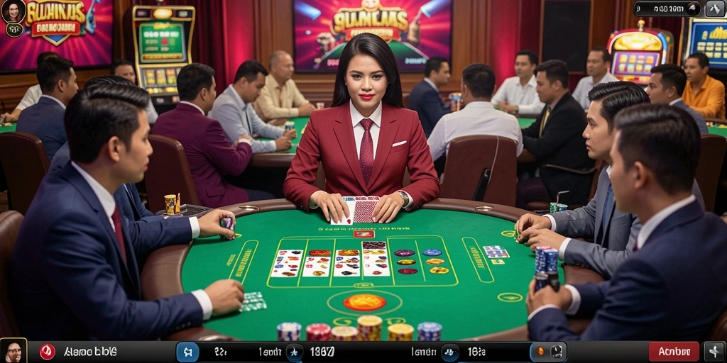Tangkapan layar pertarungan epik dalam RAJAJUARA.