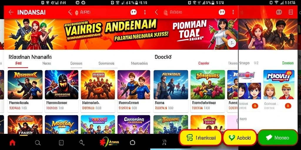 Antarmuka aplikasi yang intuitif dan mudah digunakan.